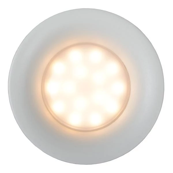 Lucide ZIVA - Spot encastrable Salle de bains - Ø 8,5 cm - 1xGU10 - IP44 - Blanc - détail 1